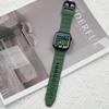 Adecuado para Apple Watch Iwatch11 Correa Representativa S9 Silicona Applewatch87Se Creativo Ultra2 Deportivo