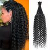 Temu Xiyin, las trenzas sucias de doble cola más vendidas, comercio exterior africano, trenzas sucias de 24 pulgadas, cabello de ganchillo, seda de alta temperatura, rizos largos.