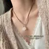 Colar de lótus branco estilo frio claro acessórios artísticos retrô nova moda nacional chinesa corrente de clavícula ajustável não desbota