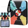 Amazon Direct Supply Binder de Coleção de Cartas Pokemon Álbum de Armazenamento Anime para Cartas 4 Compartimentos 9 Compartimentos Pacote de Álbum de Cartas Pokemon