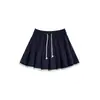 Falda Plisada de Encaje Gris para Mujer Primavera y Otoño 2026 Nueva Falda Casual de Cintura Alta para Personas Bajas Falda Corta Deportiva