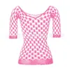 Lingerie Sexy Estilo Europeu e Americano para Mulheres, Meias Transparentes Vazadas, Body de Tela Justo com Abertura na Virilha, Uniforme de Tiras W041