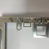 Gancho de aleación de aluminio mediano para panel trasero, marco de fotos, esquina fija, esquina engrosada, código de metralla