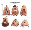 Novo Kapibala Curativa Capivara Caixa Surpresa Feito à Mão Bonito Boneca Descompressão Bolo Vestir Boneca Trendy
