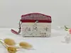 Cartera de Algodón Floral Fresca y Dulce para Mujer, Ultraligera y Puede Usarse para Guardar Artículos Esenciales Diarios, Porta Tarjetas, Bolso de Mano