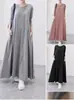 Marca 2020 Outono Estilo Japonês Estilo Japonês e Coreano Casual Feminino Poliéster Gola Redonda Grande Balanço Vestido Fonte Direta