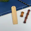 Conteúdo de Gravação em Bambu Gravação a Laser DIY Feito à Mão Bambu Marcadores de Página Criativos Penduricalhos Culturais e Criativos Presente para Estudantes