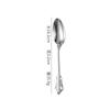 Conjunto de Talheres Palácio Ocidental Faca, Garfo e Colher de Aço Inoxidável Faca e Garfo para Cortar Bife Domésticos Colher de Sobremesa de Aço Inoxidável
