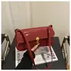 Estilo Coreano Tendência Espelhado Minimalista 2025 Fivela de Travamento Grande Capacidade Inverno Novo Elegante para o Dia a Dia Ombro Axila Bolsa