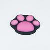 Bonita alfombrilla de ratón con forma de garra de gato, base de PU, relleno de silicona antideslizante, agradable al tacto y agradable para la piel, disponible al por mayor.