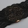 Encaje de 20 cm de ancho, encaje calado, encaje no elástico, tela para lencería europea y americana, accesorios para mantel