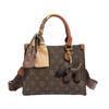 Bolso de Mujer 2025 Nuevo Bolso de Moda Versátil para Viajar Bolso de Mujer de Alta Gama Estampado de Un Hombro Cruzado Pequeño Bolso Cuadrado