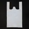 Bolsa degradable de protección ambiental bolsa de compras degradable bolsa de plástico desechable bolsa de supermercado para alimentos conveniente mercado de verduras mayoreo