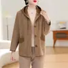 Cárdigan de Punto Otoño e Invierno para Mamá de Mediana Edad para Mujer 2026 Nuevo Estilo Suéter Cardigan Tallas Grandes Ropa de Primavera y Otoño para Mujeres de Mediana Edad y Mayores