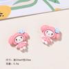 Dibujos animados diy resina accesorios accesorios natación pequeño europeo crema de silicona hecho a mano pinza para el pelo funda de teléfono móvil hebilla de zapato accesorios lote