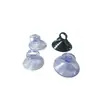 Clip de cola de milano para coche de PVC Negro Azul Anillo de tracción fuerte Ventosa 35 mm 45 mm Vidrio Plástico Antideslizante Goma Suave