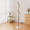 Simple Perchero de Pie Estilo Chino Nuevo Perchero de una Barra Dormitorio Sala de Estar Entrada Perchero para Colgar Ropa Almacenamiento