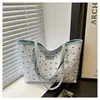 Bolsa de Ombro com Laço Novo Estilo 2025 Fresca para o Trabalho Casual Bolsa de Ombro Grande Capacidade Bolsa de Axila Bolsa Tote