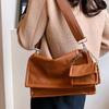 Bolso de Gran Capacidad para Mujer para Otoño e Invierno, Bolso Cruzado de Hombro Simple Versátil Nuevo de Moda 2026, Bolso Tote para Viajes Diarios Madre-Hija