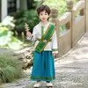 Ropa Étnica Dai para Niños Festival de Salpicadura de Agua de Yunnan Xishuangbanna Traje de Baile Traje de Graduación de Jardín de Infancia Traje para Actuación del 1 de Junio Verano
