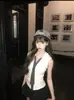 Chapéu da Marinha Britânica, Chapéu de Verão de Aba Larga, Chapéu para Cabeça Grande, Chapéu de Praia Feminino, Boina, Chapéu de Marinheiro Japonês