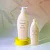 Serie de Cuidado Personal Personalizable Líquido Limpiador de Ropa Interior, Gel de Ducha y Champú de Material PE con Dispensador de Bomba de Presión en Envases de Plástico Vacíos