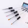 Pluma para Arte de Uñas, Set de Herramientas para Manicura, Pluma de Flores, Pluma de Color, Pluma para Líneas, Pluma en Forma de Abanico, Personalización de Fabricante de Pinceles para Manicura