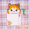 Pizarra de Dibujo Borrable de Dibujos Animados para Niños Preescolar Educación Temprana Pizarra de Escritura y Garabateo de Doble Cara Pizarra de Mensajes Borrables para Estudiantes