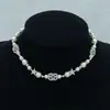Collar Estilo Chanel, Accesorio Pequeño Chanel Doble C Letra Forma de Corazón Estrella de Cinco Puntas, Nuevo Modelo de Collar Estilo Chanel Totalmente Incrustado con Diamantes para Mujer