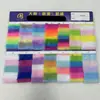 500G Pelo de Coelho Listras Coloridas Listras Arco-Íris Pelo de Coelho Listras Coloridas Estampado Pelo de Coelho Brinquedo Boneca Tecido de Pelúcia