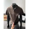 Camisa Polo de Manga Corta con Hombro Recto Estilo Americano para Hombre, Nuevo Modelo 2026, Estilo Old Money, Cuello de Gaviota, Corte Holgado, Top Fresco y Elegante de Media Manga