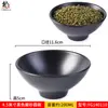 Vajilla de Melamina Tazón de Arroz Comercial Engrosado Restaurante Japonés Hotel Plástico Tazón Pequeño Tazón para Sopa Hot Pot Tazón para Salsa para Dipear