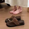 Pantuflas minimalistas y sofisticadas con un diseño puro y elegante, zapatos para mujer 2026, una tendencia popular y elegante