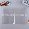 Atacado do Fabricante Capa de Livro Transparente de PVC Manga para Livro Fosca Jaqueta de Livro de EVA Capa Plástica Agenda de Couro Álbum de Cartões Capa Protetora