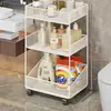 Prateleira de armazenamento para banheiro, adequada para o banheiro, vaso sanitário ou varanda, com rodinhas para fácil movimentação, e pode ser usada como organizador de detergente para lavanderia