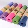 Directo de fábrica pelo liso TPE183 * 80*0.8cm monocolor principiantes fitness engrosado alargado tapete de yoga