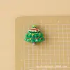 Navidad Creativa Dibujos Animados Hecho a Mano DIY Accesorios para Joyería Pegamento de Crema Resina Accesorios Pequeños Material para Pasadores Paquete al Por Mayor