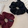 Outono e Inverno Textura Veludo Rígido Elástico de Cabelo Intestino Grosso Faixa de Cabeça Nova Moda Rabo de Cavalo Alto Corda de Cabelo Elegante Versátil Flor de Cabeça