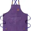 Comercio exterior exportación transfronteriza Amazon delantal de trabajo de lona engrosada jardinería cocina repostería cerámica ropa de trabajo para hombres y mujeres