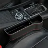 Caja de Almacenamiento para Huecos de Asiento de Cuero Caja de Almacenamiento Multifuncional para Huecos Interiores Bolsa de Almacenamiento para Coche Suministros para Coche