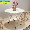 [Compensação por Danos] Mesa Dobrável Dormitório Mesa Pequena Mesa de Jantar Quarto Jantar Retangular Casa Estudante Escrita Vela