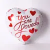Nova Série de Confissão de Amor para Casamento de 18 polegadas, decoração de fundo para layout de cena, Balão de ar flutuante de Folha de Alumínio, Folha de Alumínio, atacado