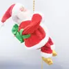 Música Eletrônica Transfronteiriça Contas de Escalada Papai Noel Cantando Corda de Escalada Decorações de Vitrine de Shopping Center Feriado Presentes para Crianças