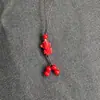 Cadena para Teléfono Móvil de Fábrica de Joyería, Cadena para Teléfono Móvil de Cinabrio, Pez Koi de la Suerte, Éxito en Exámenes, Colgante para Teléfono Móvil de Fortuna, Lanyard al por Mayor