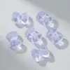 Cristal Morado Piezoeléctrico Cuentas Espaciadoras Morado Lavanda Pulsera DIY Accesorios de Lazo de Cristal Materiales Venta Directa de Fábrica Venta al por Mayor