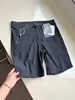 Shorts Casuais de Seda Gelada para Homens, Design Fino de Verão, Calças Versáteis de Cor Sólida de Secagem Rápida de Comprimento Médio