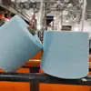 Fábrica de Tingimento de Fios Entrega Direta no Local Fio Colorido 100% Algodão 32/2 Fio Torcido Tingido 100% Algodão para Toalhas