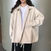 Casaco corta-vento para trabalho Feminino 2024 Nova Chegada Primavera e Outono Estilo Harajuku BF Estudante Solto Estilo Coreano Versátil Casual Tendência