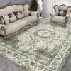 Alfombra Lavable de Imitación Cachemir Transfronteriza para Sala de Estar, Resistente a Manchas y Fácil de Cuidar, Alfombra para Mesa de Café y Sofá, Alfombra Plegable para Mesita de Noche para Uso Doméstico