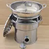 Estufa de Carbón Calefactora para Uso Doméstico, Parrilla Barbacoa Portátil para Exteriores, Fogata para Preparar Té, Fogata Portátil para Mover